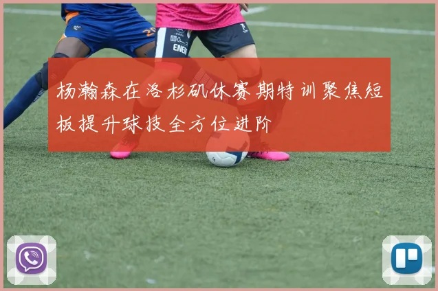 杨瀚森在洛杉矶休赛期特训聚焦短板提升球技全方位进阶