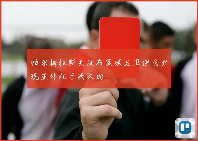 帕尔梅拉斯关注布莱顿后卫伊戈尔现正外租于西汉姆